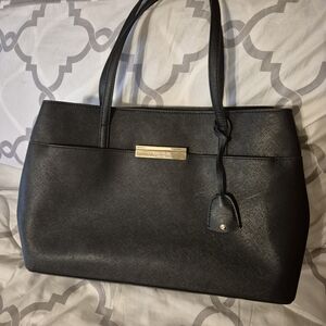 Kate Soade Black Leather Bag